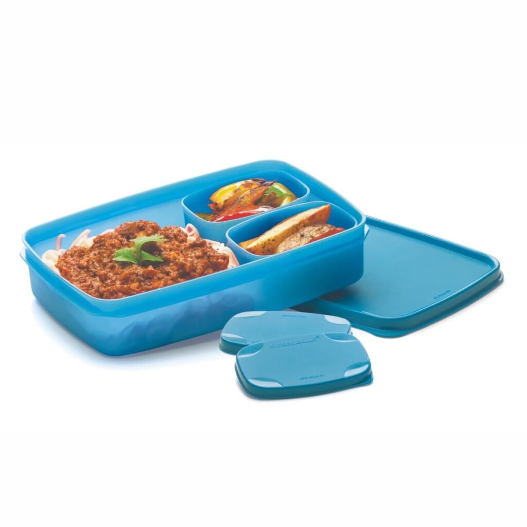 Tupperware lunch boxes